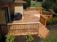 This deck has a terrific herringbone pattern