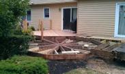 Rebuilding this octagonal deck space