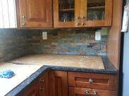 Fabulous new kitchen backsplash installed by Drumm Design Remodel