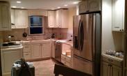 Drywall is repaired and appliances going back into this Telford, PA kitchen