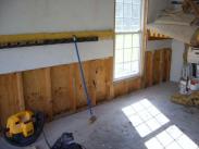 The repairs by Drumm Design Remodel begin