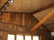 Before Drumm Design Remodel this ceiling was sagging due to a weak support beam