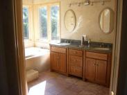 A spectacular new master bathroom with soaking tub